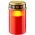 LED s�rgyertya id�z�t�vel piros melegfeh�r 2x C (b�bi m�ret) elemmel IP44