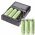 Panasonic 18650 3400mAh 6db/csomag Nitecore D4EU t�lt� vadkamera Li-Ion