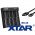 Xtar MC4S gyors t�lt� 1-4 Akkumul�tor USB-C 5V 2,1A Li-ion �s NiMH