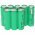 Helyettes�t� Akkumul�tor MCW-D 521 fejhallgat� 9,6V 1600mAh Akkumul�torpakk NiMH