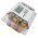 Duracell 9V hagyom�nyos elem 10db/csomag t�rol�doboz alk�li