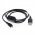 Micro-USB t�lt�k�bel 2,5A 1,0m kapcsol�val fekete