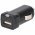AccuCell USB-aut�s adapteradapter - 2,4 A, Auto-ID funkci� - fekete