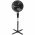 D�l�sbiztos �ll� ventil�tor 40cm oszcill�l� �ll�that� 3 sebess�gfokozat fekete t�lmeleged�sv�d�