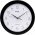 Technoline WT 7000 fekete kvarc fali�ra 30cm 1xAA Mignon ceruza LR06 elem n�lk�l