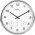 Technoline WT 7980 kvarc fali�ra O30cm rozsdamentes ac�l 1x AA Mignon ceruza LR06