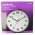 Technoline WT 8500 fekete DCF-77 r�di�vez�relt fali�ra O30cm