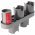 Kieg�sz�t�tart� Dyson V7 V8 V10 V11 dokkol�hoz, 1-4 kieg�sz�t�h�z, sz�rke m�anyag