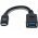 HP USB-CT USB A k�bel fekete
