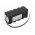 Helyettes�t� Akkumul�tor v�szvil�g�t�shoz 12V 1800mAh Sub-C F2x5 200mm k�bel NiMH