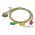 Medlinket EKG 3-eres k�bel 6-Pin csatlakoz� Philips M1605 ED040S3I 102cm orvosi