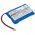 Helyettes�t� kutyanyak�rv Akkumul�tor Educator ET-400 PL-752544 700mAh 2.59Wh 3.7V
