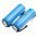 Helyettes�t� ipari Akkumul�tor 14430 650mAh 2.41Wh 2db/csomag f�lekkel