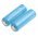 Helyettes�t� ipari Akkumul�tor 18490 1900mAh 7.03Wh 2db/csomag PCB v�delemmel Li-Ion