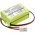 Helyettes�t� riaszt�rendszer Akkumul�tor Infinite Prime WES Siren OS826 700mAh 5.04Wh 7.2V