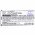 Helyettes�t� riaszt�rendszer Akkumul�tor Vivint Smart Hub Control Panel 12047088-00 5100mAh 19.38Wh 3.8V