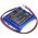 Helyettes�t� m�r�m�szer Akkumul�tor Algol ZP-500N GPHC083N04 800mAh 3.84Wh 4.8V