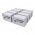 Helyettes�t� Akkumul�tor Eaton-MGE Evolution S EXB 1250/1750 7590116 UPS sz�netmentes 8db/csomag SLA