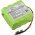 Helyettes�t� m�r�m�szer Akkumul�tor TDR2000/2R TDR2000-C 2000mAh/19.2Wh 9.6V