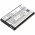 Helyettes�t� t�vir�ny�t� Akkumul�tor Rii Mini i8 Fly Air Mouse 3.7V 1200mAh Li-Ion 4.44Wh