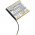 Helyettes�t� m�dialej�tsz� Akkumul�tor Sansa View 8GB 805193192 600mAh 2,22Wh 3.7V
