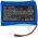 Helyettes�t� m�r�m�szer Akkumul�tor P 9022 / 302-11-802 1600mAh 11.84Wh 7.4V