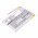 Helyettes�t� m�dialej�tsz� Akkumul�tor NWZ-S600 1-756-763-11 750mAh 2.78Wh 3.7V