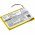 Helyettes�t� m�dialej�tsz� Akkumul�tor NWZ-A720 1-756-702-11 650mAh 2.41Wh 3.7V