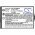Helyettes�t� t�vir�ny�t� Akkumul�tor URC TRC-1080 / BTBL73386 1700mAh 6.29Wh 3.7V
