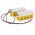 Helyettes�t� Akkumul�tor RWA 24V 1800mAh 30cm k�belkimenet egyoldali f�lburkolat NiCd