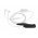 Helyettes�t� f�lhallgat�-mikrofon GE-IPE533W2M20-S-01 Motorola MXP600 R7 R7A feh�r