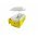 Vesz�lyes�ru t�rol� l�tium-ion Akkumul�tormul�torokhoz seCon KMB-DH627 s�rga fed�l