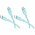Goobay Silicone Cable USB-C szilikon k�bel 1,5m t�rkiz 60W 3A 2db/csomag