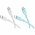 Goobay Silicone Cable Crystal Lagoon 2x USB-C szilikonk�bel 1,5m 60W 3A feh�r/t�rkiz