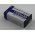 Hengeres 9V-USB Akkumul�tor 7,4V 1200mAh 8,9Wh USB-C t�lt�porttal Li-ion
