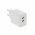 VTPro GaN 35W PD adapter 2xUSB-C feh�r PD3.0 QC3.0