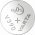 Varta V390 gombelem ez�st-oxid 1db/csomag