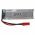 Helyettest modell / RC Akku 3.7V, Li-Po, 500mAh, JST csatlakoz