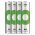 GP ReCyko Ni-MH Akkumul�tor HR6 (AA), 2100mAh 4db/csomag