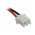 Vszvilgts Akkumultor, Ni-MH, 3.6V, 1100mAh, F1x3 Mignon AA Akkumultorpakk, 15 cm vezetkkel s csatlakozval
