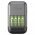 GP Charge 10 S491 AA/AAA akkumultor tlt  + 4db Recyko charge 10 AA ceruza Akkumultor 1700mAh