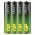 GP Ultra Plus alk�li, AA, mignon, ceruza elem 4db/csomag