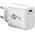 H�l�zati USB-C gyorst�lt�, 20W, feh�r, Power Delivery, PD