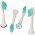 4db Standard Cleaning Brush csere elektromos fogkefefej Philips HX3, HX6, HX8, HX9 sz�ria