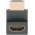 HDMI adapter 90 -ban fajltott, vertiklis, 8K 60Hz - A kszlet erejig!