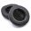 Fejhallgató, fülhallgató fülpárna szivacs 50mm különböző fejhallgatókhoz, fekete 1pár