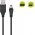Goobay USB2.0 A-Mini B 5t� szinkron �s t�lt�k�bel fekete 5W 1A 1m - A k�szlet erej�ig