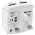 SKROSS UK h�l�zati USB t�lt� feh�r 2xUSB gyors t�lt�s 1db/csomag