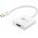 Goobay USB-C-HDMI adapter 0,2m feh�r 4K@60Hz USB 3.1