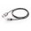 Cabstone Apple Lightning szinkron/t�lt�k�bel USB2.0 0,3m fekete Apple-MFI - A k�szlet erej�ig